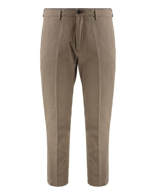 Department 5 Gray Prince Chino Pants for men