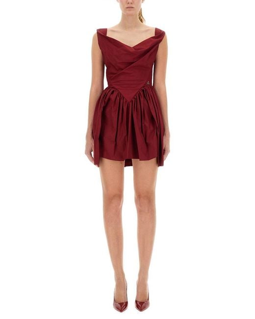 Vivienne Westwood Red Mini Dress "Sunday"