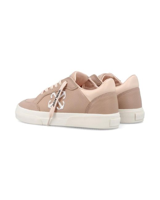 Off-White c/o Virgil Abloh Pink Vulcanized Sneakers