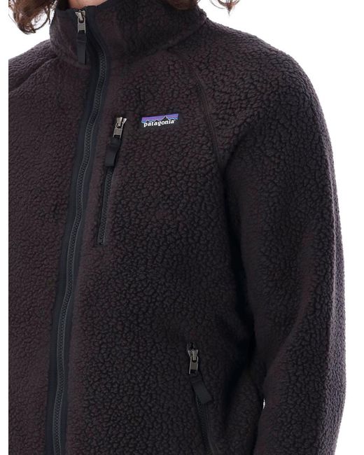 Patagonia Black Retro Pile Jacket for men
