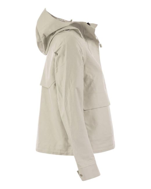 K-Way Gray Sarthe - Hooded Jacket