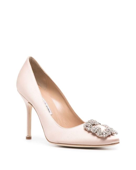 Manolo Blahnik Pink With Heel
