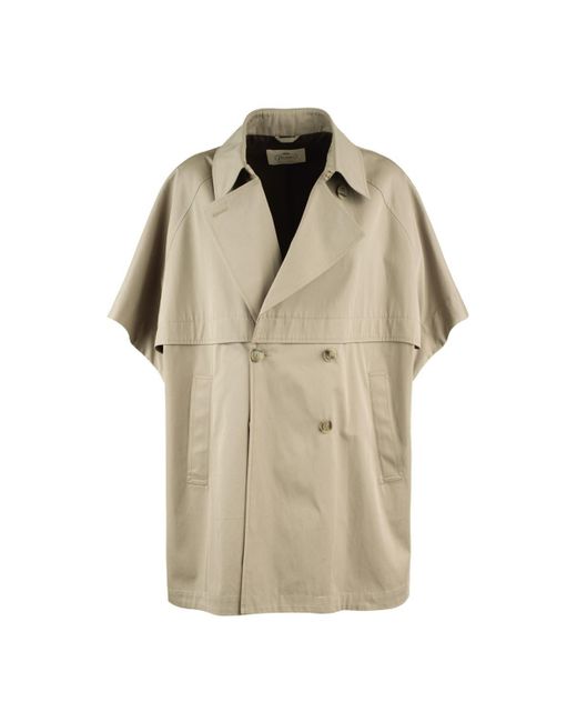 Herno Natural A-Shape Poncho