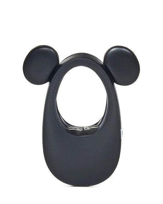 Coperni Black Disney X Mickey Mini Swipe Tote