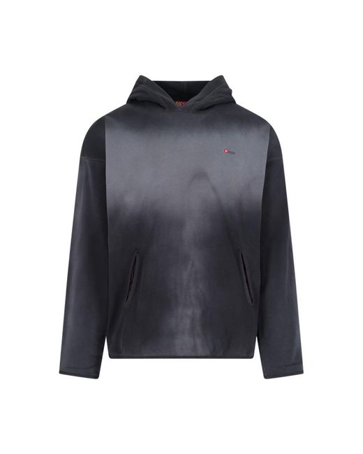 DIESEL Blue Sweaters for men