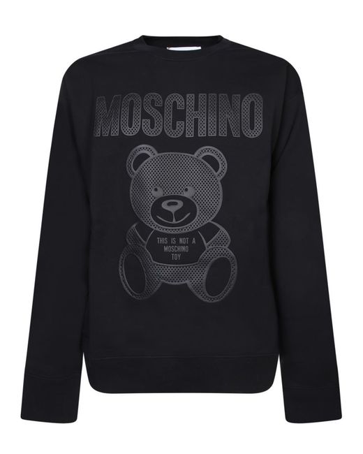 Moschino Black Sweatshirts for men