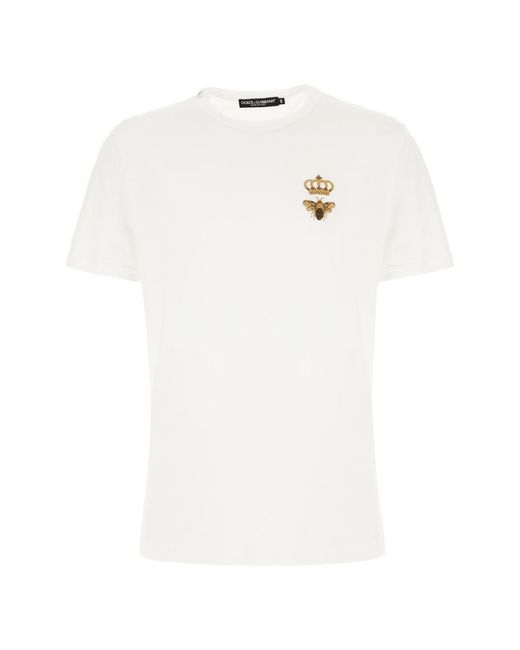 Dolce & Gabbana White Dolce&Gabbana T-Shirt for men