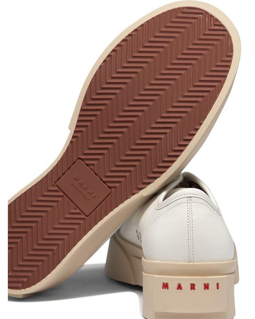 Marni White "Pablo" Sneakers for men