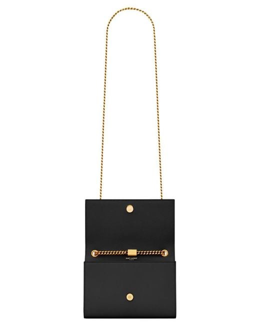 Saint Laurent White Small "Kate" Bag