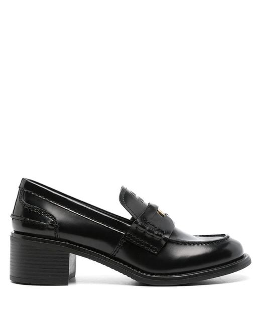Miu Miu Black Flat Shoes