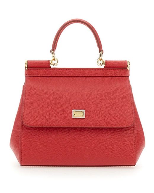 Dolce & Gabbana Red Bag "Sicily"