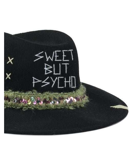 The Hat Gang Black "Sweet But Psyco" Hat