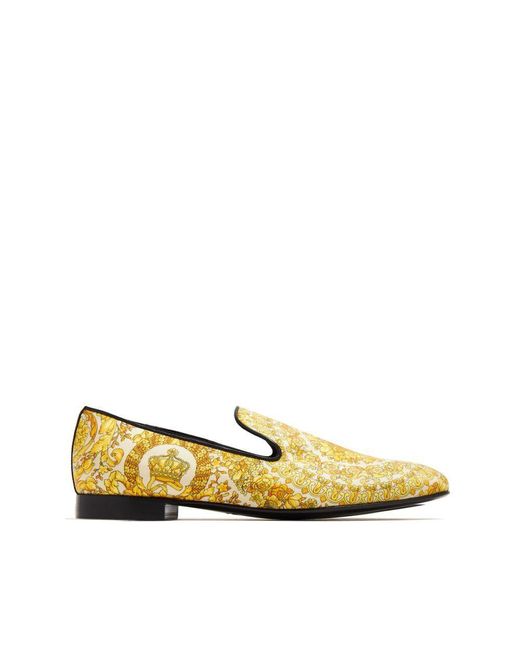 Versace Yellow Shoes for men