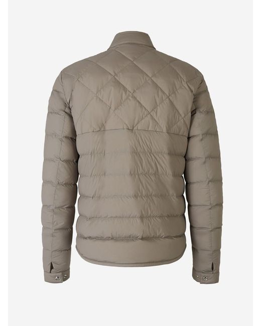 Moncler Gray Choquart Padded Jacket for men