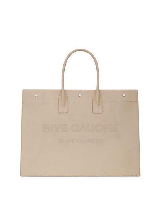 Saint Laurent Natural Shopping Bags for men
