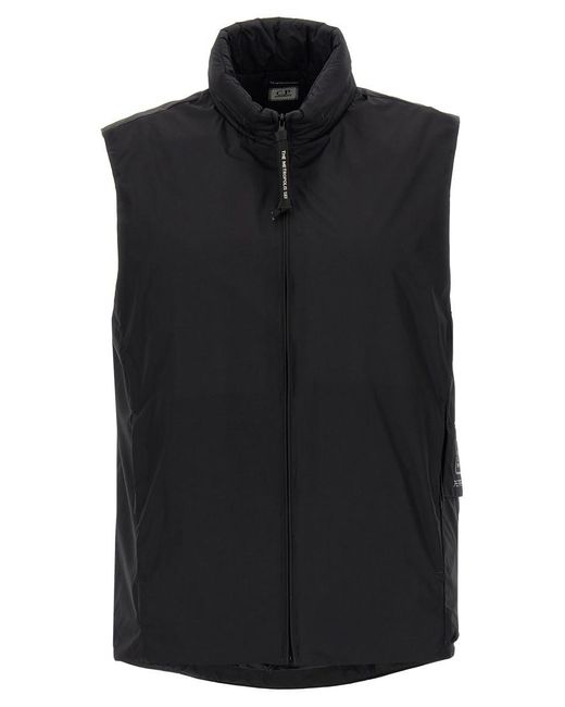 C P Company Black 'The Metropolis Series' Vest for men