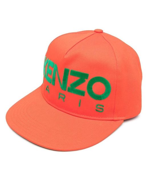 KENZO Pink Logo Baseball Cap for men
