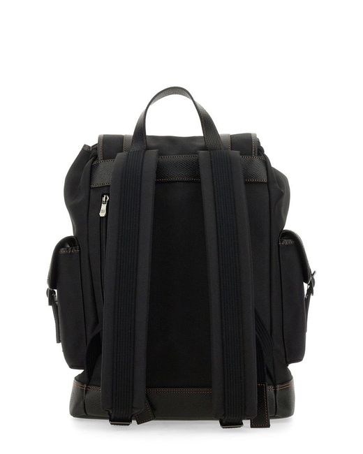 Longchamp Black Backpack "boxford"