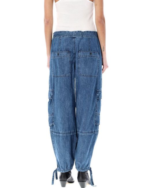 Isabel Marant Blue Ivy Cargo Pants