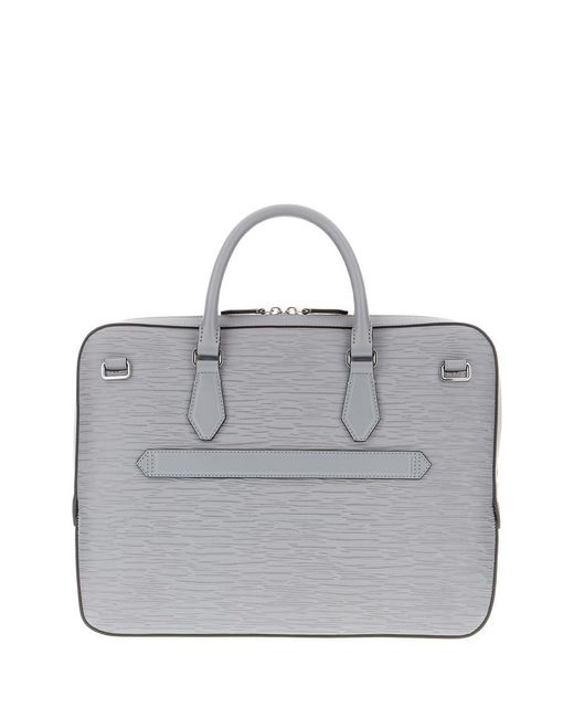 Montblanc Gray Briefcase for men