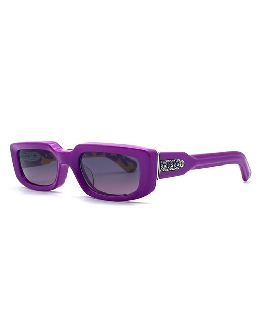 Chrome Hearts Purple Sunglasses