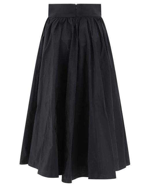 F.it Black Skirt With Waistband
