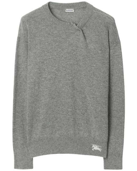 Burberry Gray Sweaters