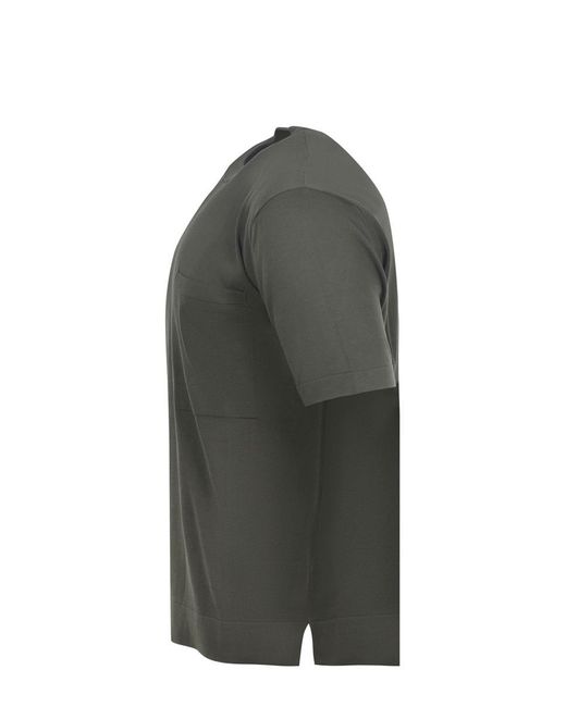 FILIPPO DE LAURENTIIS Gray T-Shirts And Polos for men