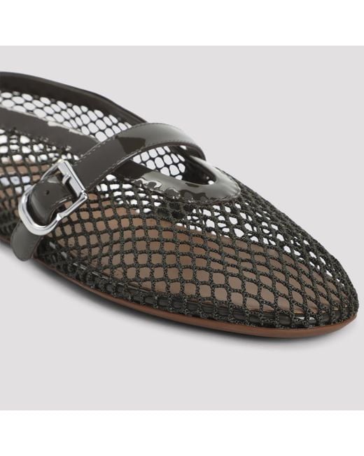 Alaïa Black Ballerinas