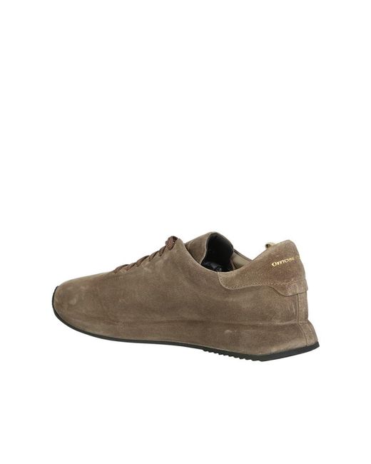 Officine Creative Brown Sneakers for men