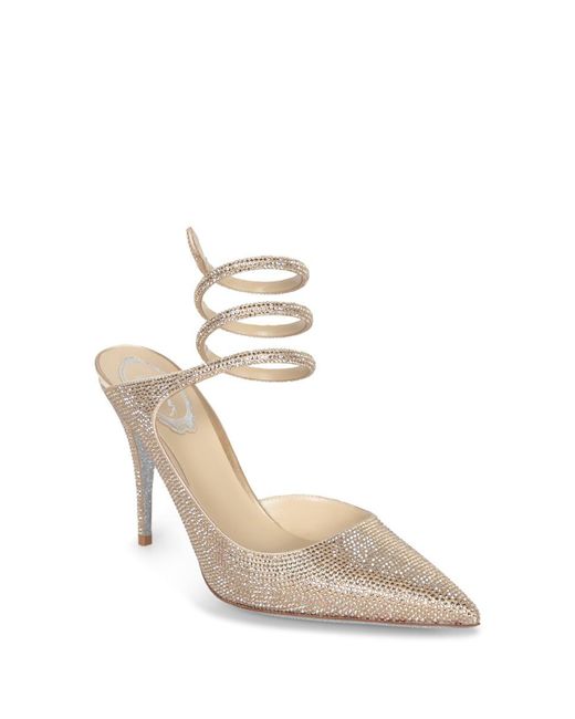 Rene Caovilla Metallic High Heels