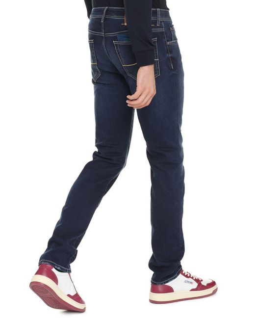 Jacob Cohen Blue Bard Slim Fit Jeans for men