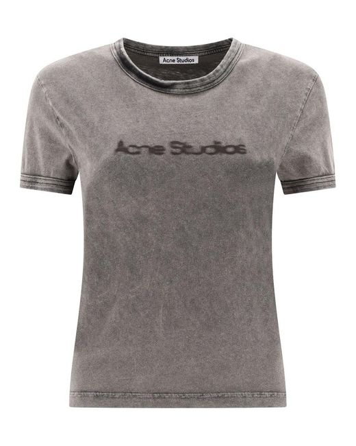 Acne Gray "" T-shirt