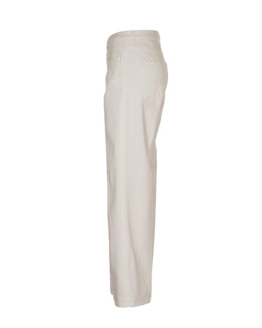 Dondup White Trousers