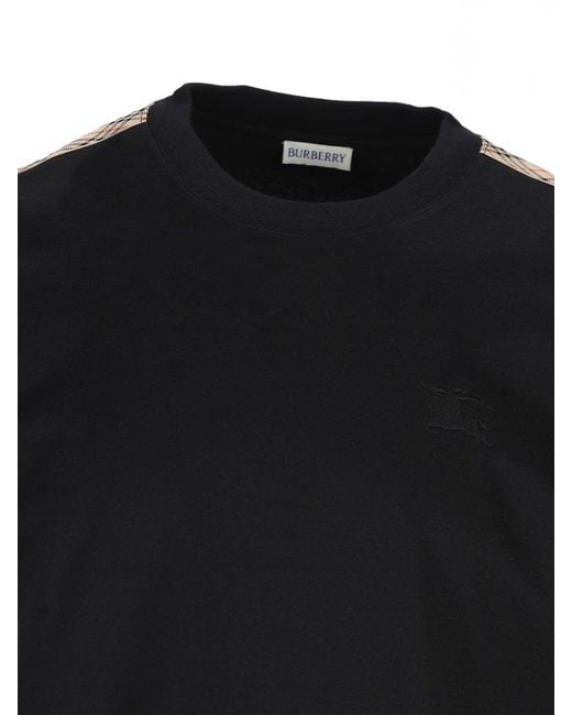 Burberry Black T-shirt And Polo Shirt for men