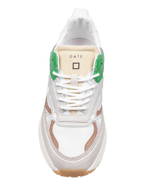 Date Multicolor Running Sneakers for men