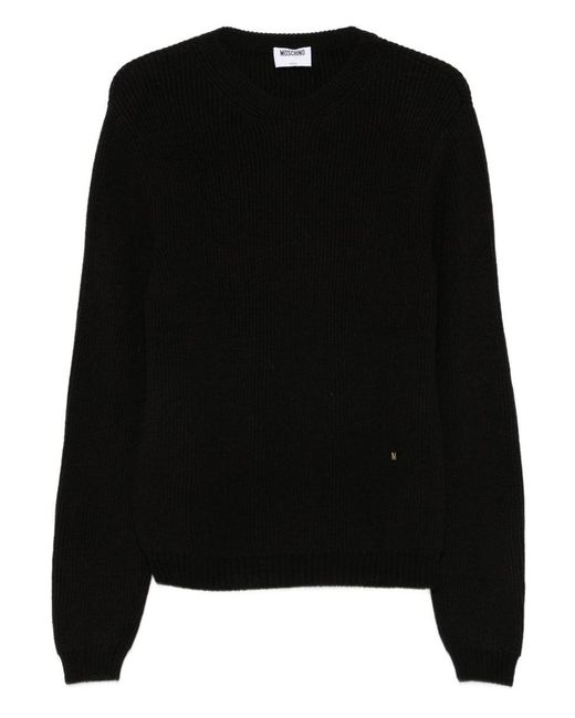 Moschino Black Sweaters for men