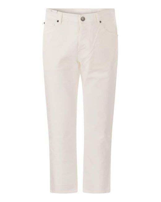 PT Torino White Rebel- Straight-Leg Jeans for men