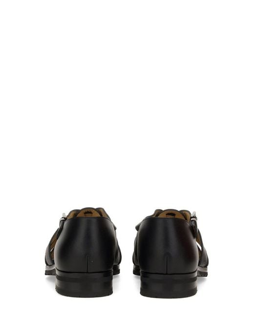 サンダル Paraboot Sandalo Ferret Aragon Paraboot Sandalo Ferret/Aragon in Black for Men | Lyst