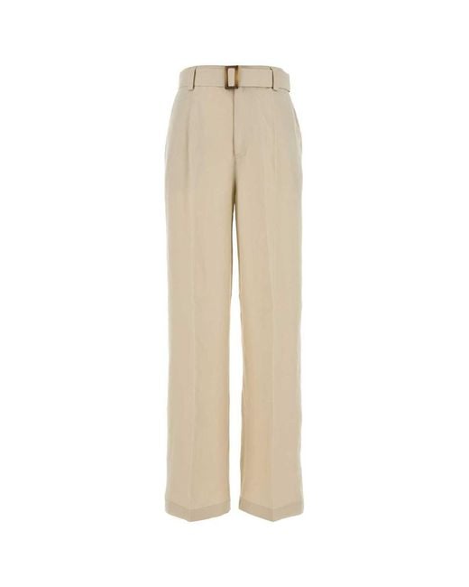 Woolrich Natural Sand Viscose Blend Pant