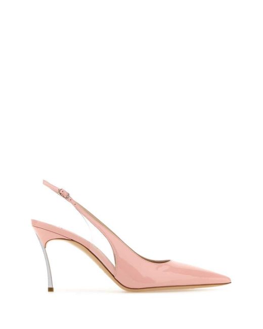 Casadei Pink Heeled Shoes
