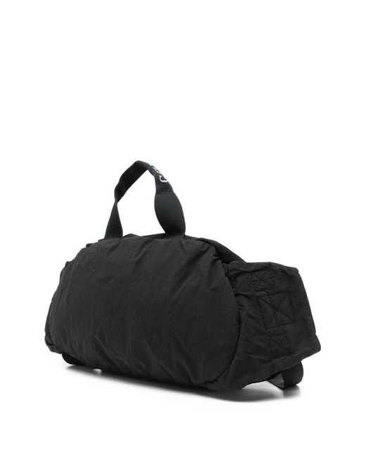 C P Company Black Accessories Waist Bag for men