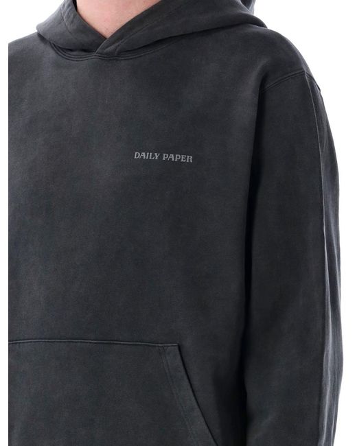 Daily Paper Blue Senses Hoodie for men