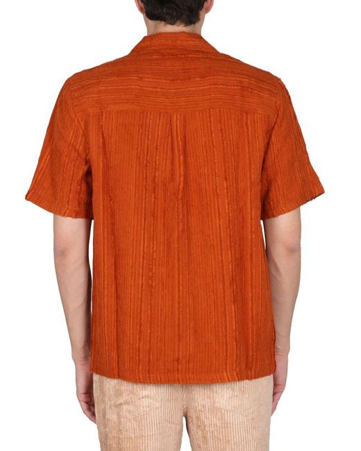 Séfr Orange Dalian Shirt for men