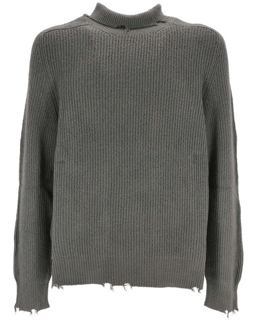 Grifoni Gray Sweaters for men