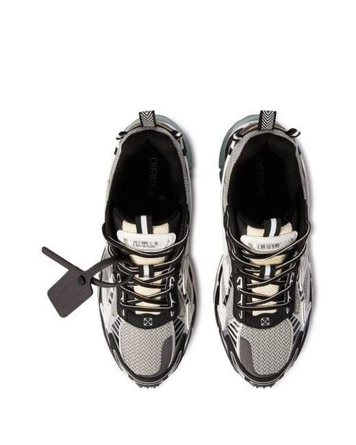 Off-White c/o Virgil Abloh Black "Ow Be Right Back" Sneakers
