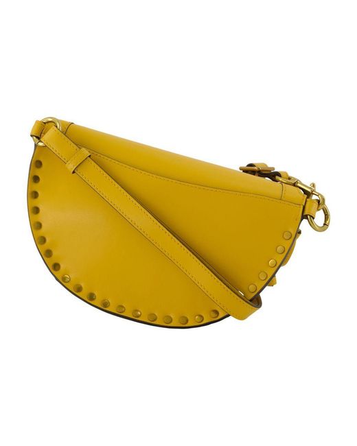 Isabel Marant Skano Gz Shoulder Bag in Yellow | Lyst