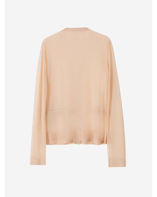 Tom Ford White Buttoned Knitted Cardigan