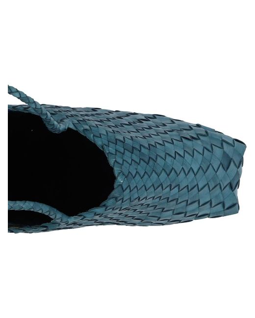 Dragon Diffusion Blue "Santa Croce Small" Handbag