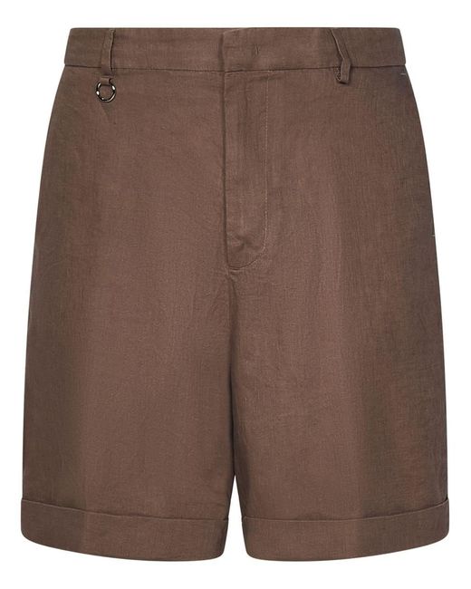 GOLDEN CRAFT Brown Shorts for men